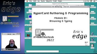 #MARCHintosh2022 - HyperCard Authoring and Programming: Module 01: Browsing & Typing